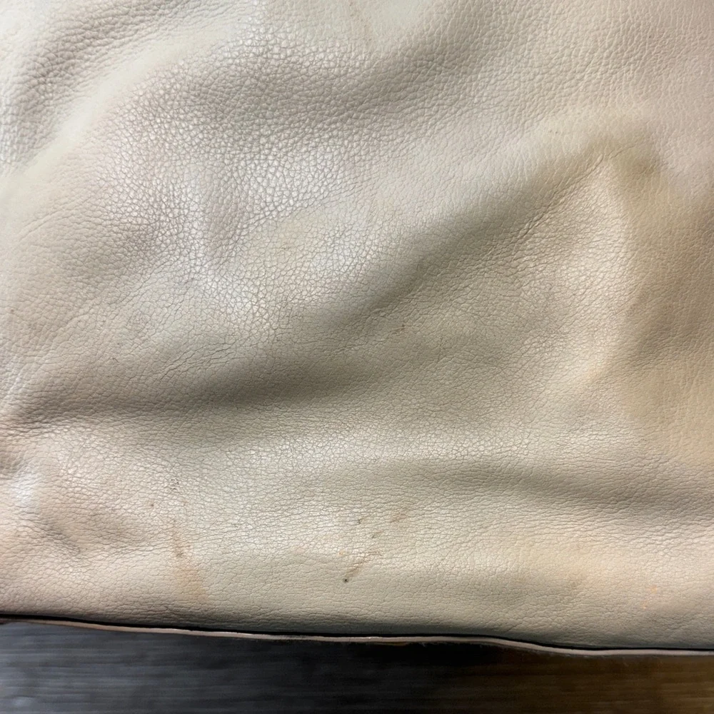 Authentic YSL Cream Tote Bag